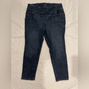 Lee Plus Sculpting Slim Fit Skinny Leg Pull On Jean, Mid Rise 20W